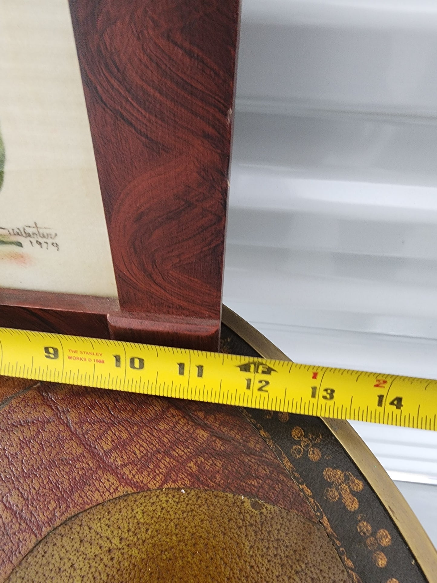 Lady on a Horse Theorem painting on Velvet by Marie E. DeVenter 1979